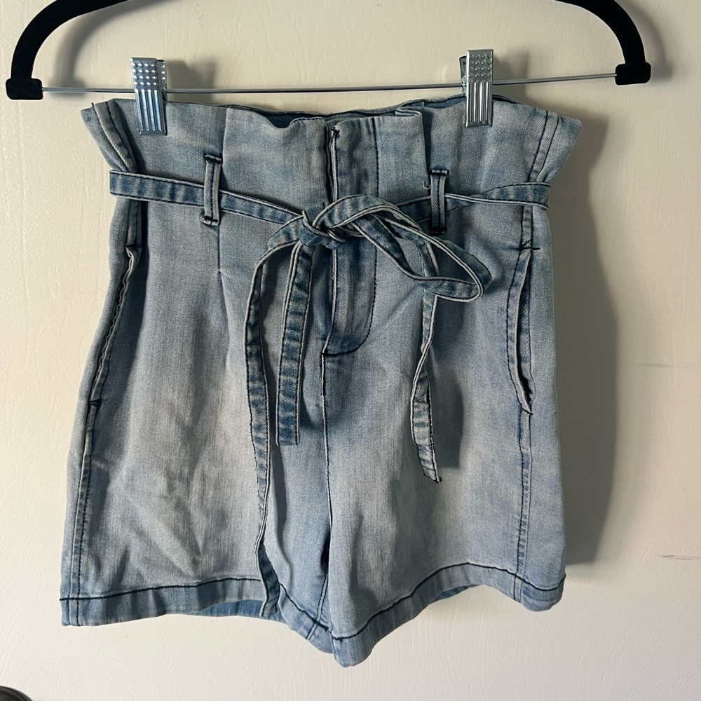 Stretchy Jean Shorts